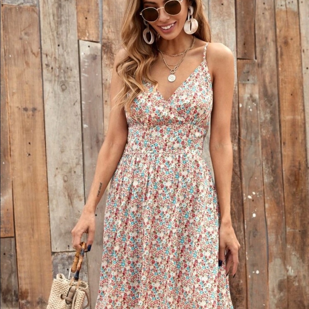 Ditzy floral cami dress